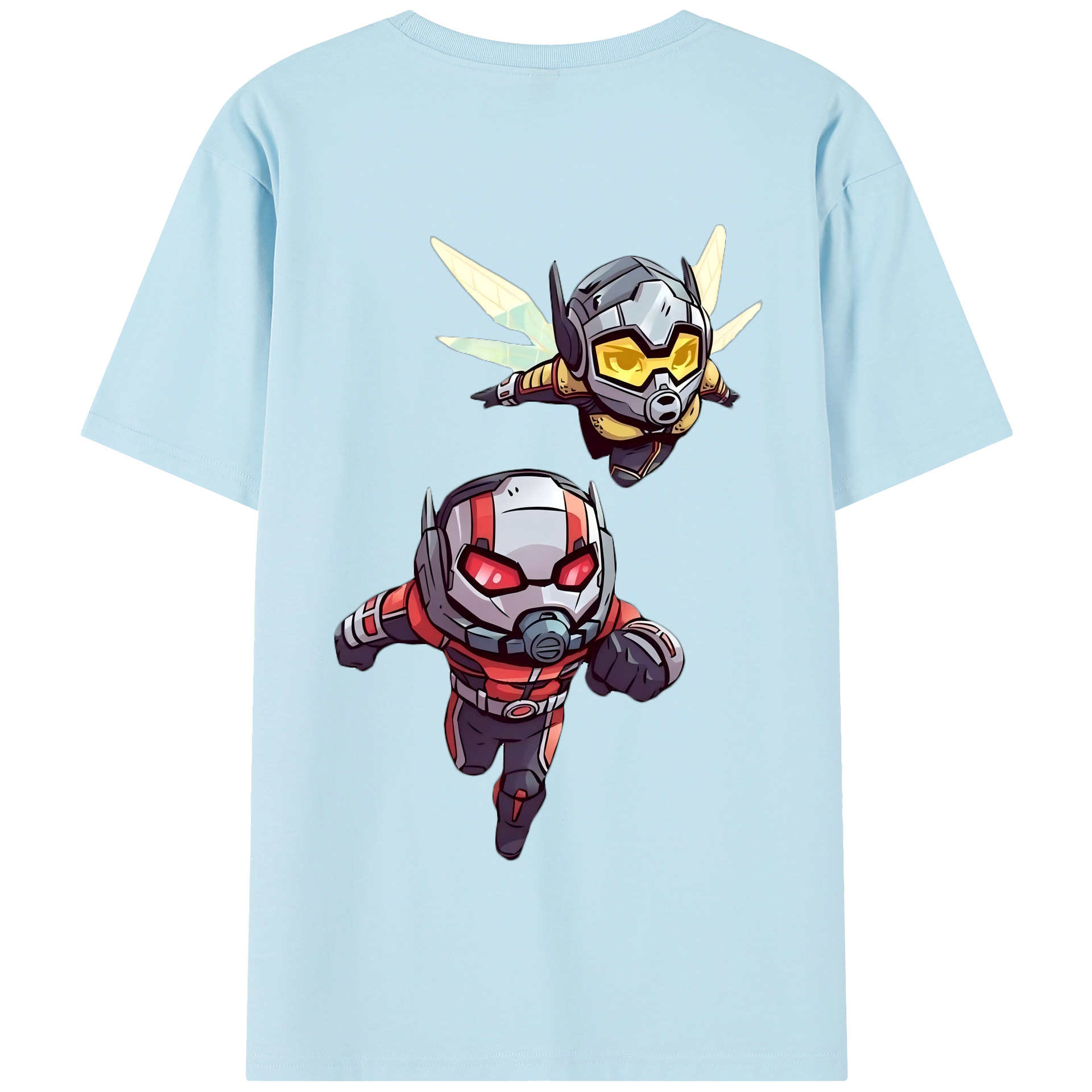 （画像用） アベンジャーズ The Avengers 綿100％半袖Tシャツ（背面プリント）